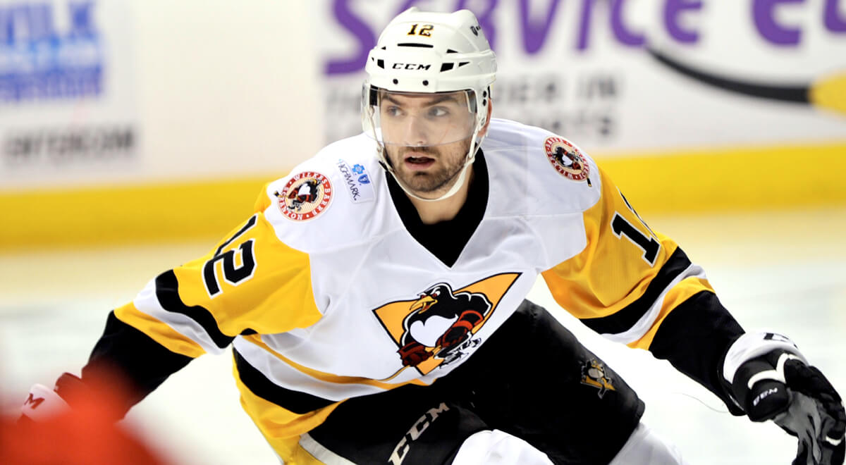 Read more about the article ASTON-REESE NETS HAT TRICK IN PENGUINS LOSS AT BRIDGEPORT