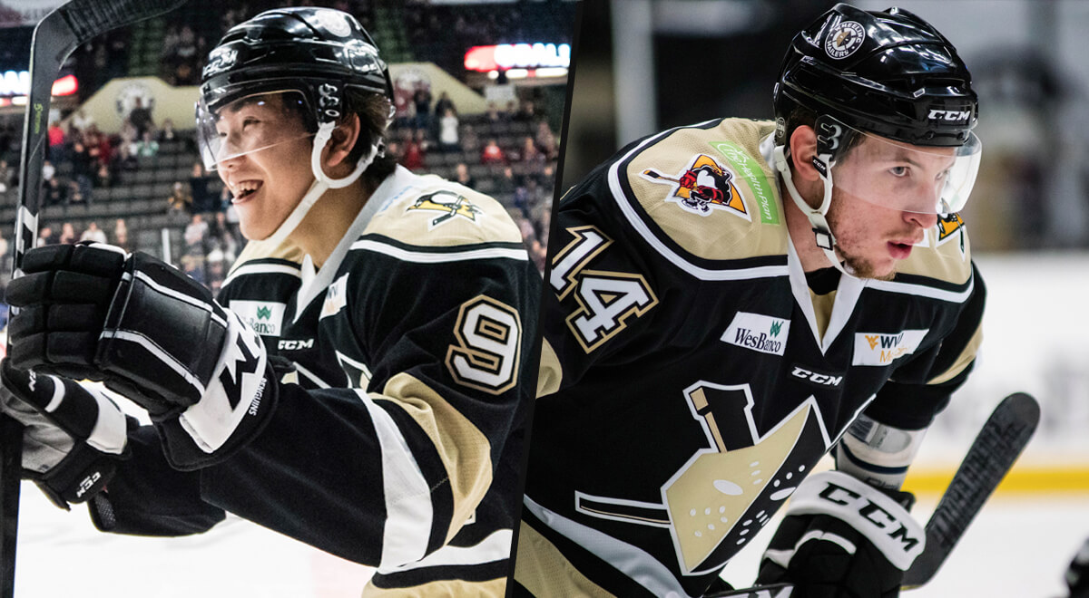 Read more about the article PENGUINS SIGN HIRANO AND LACROIX TO AHL CONTRACTS