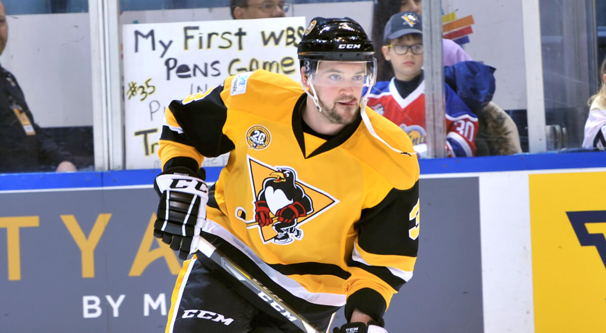 Read more about the article PENGUINS SIGN TIM ERIXON FOR THE REMAINDER OF 2018-19