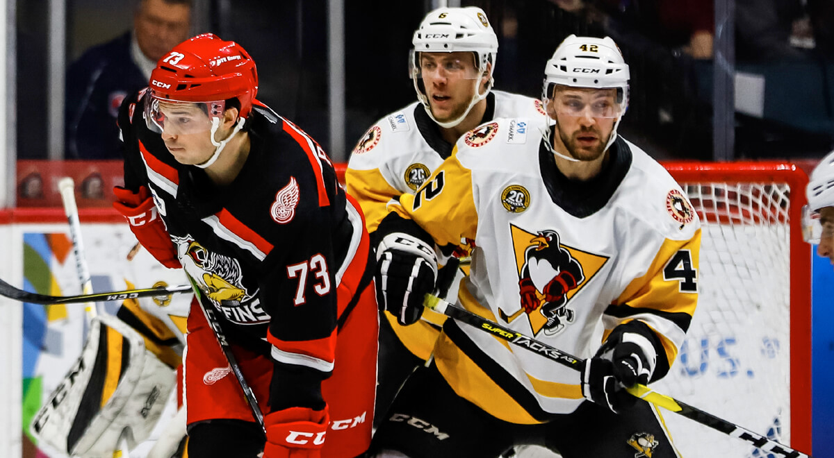 Read more about the article PENGUINS DOWNED BY GRIFFINS, 4-1