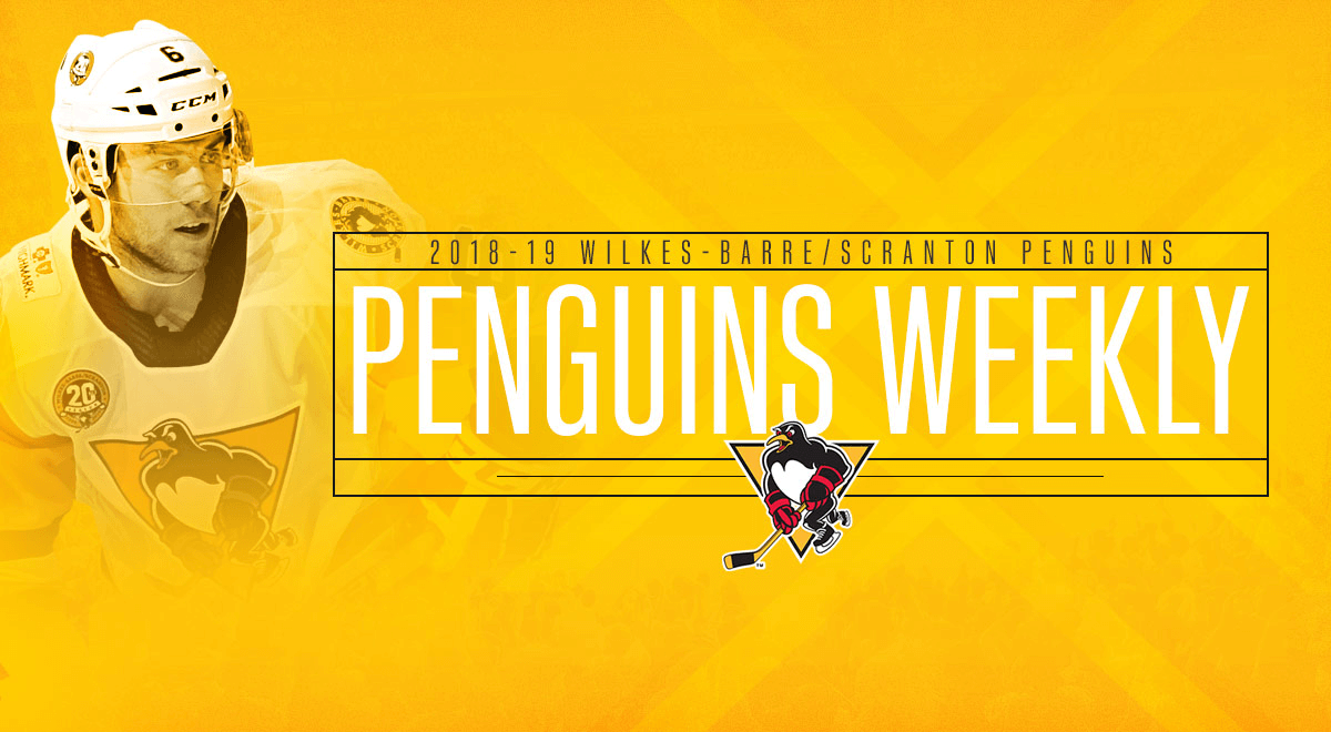 Penguins Weekly update
