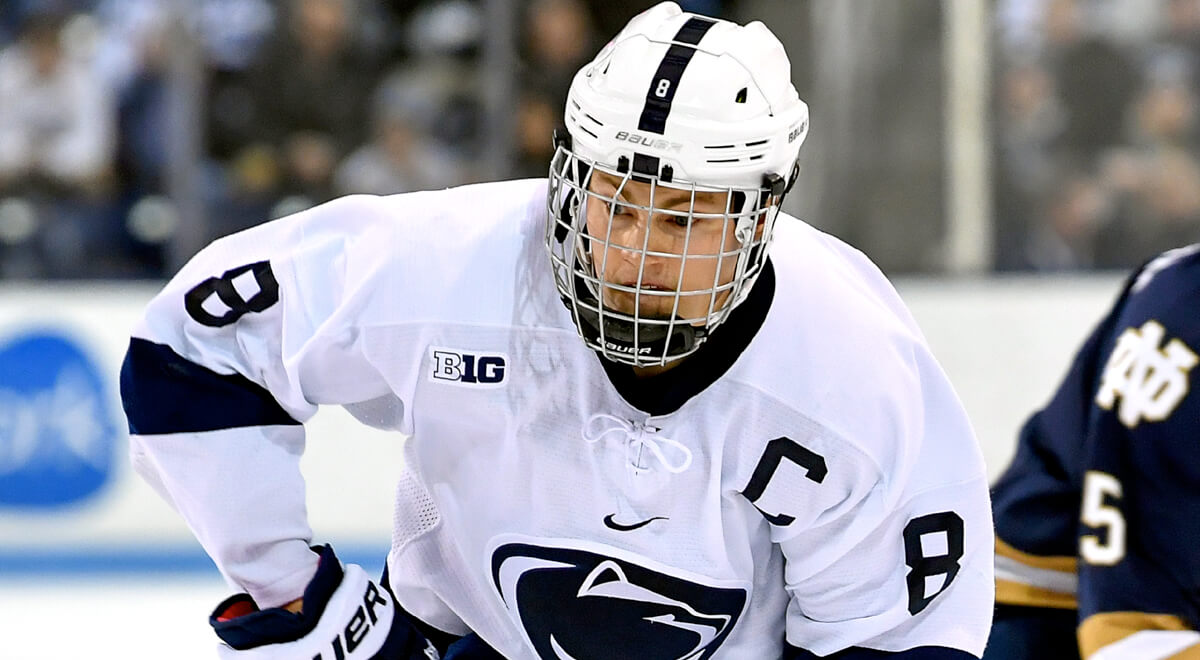 Read more about the article PENGUINS INK PENN STATE’S CHASE BERGER