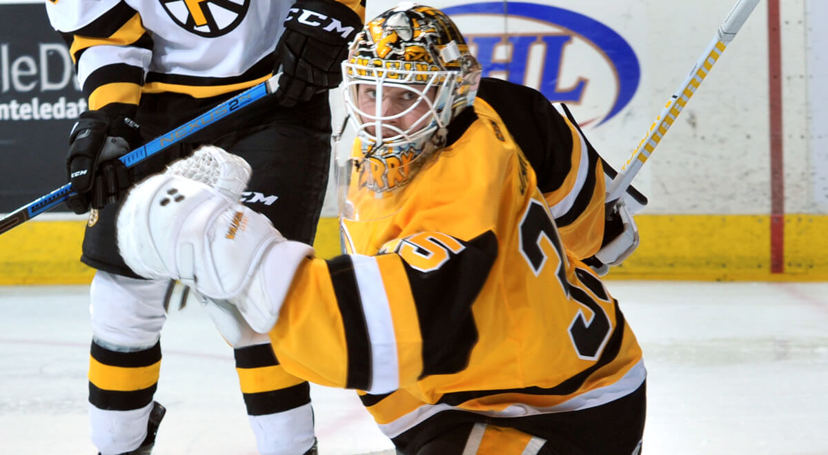 Read more about the article JARRY LIGHTS OUT IN PENGUINS’ 2-0 WIN