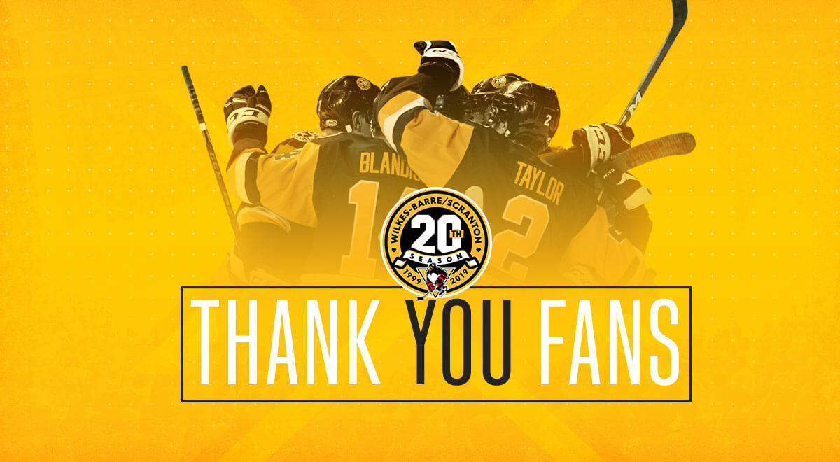 Read more about the article THANK YOU PENGUINS FANS