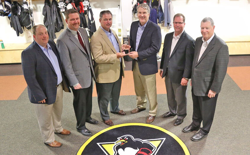 Read more about the article PENGUINS NAMED WILKES UNIVERSITY BUSINESS PARTNER OF THE YEAR