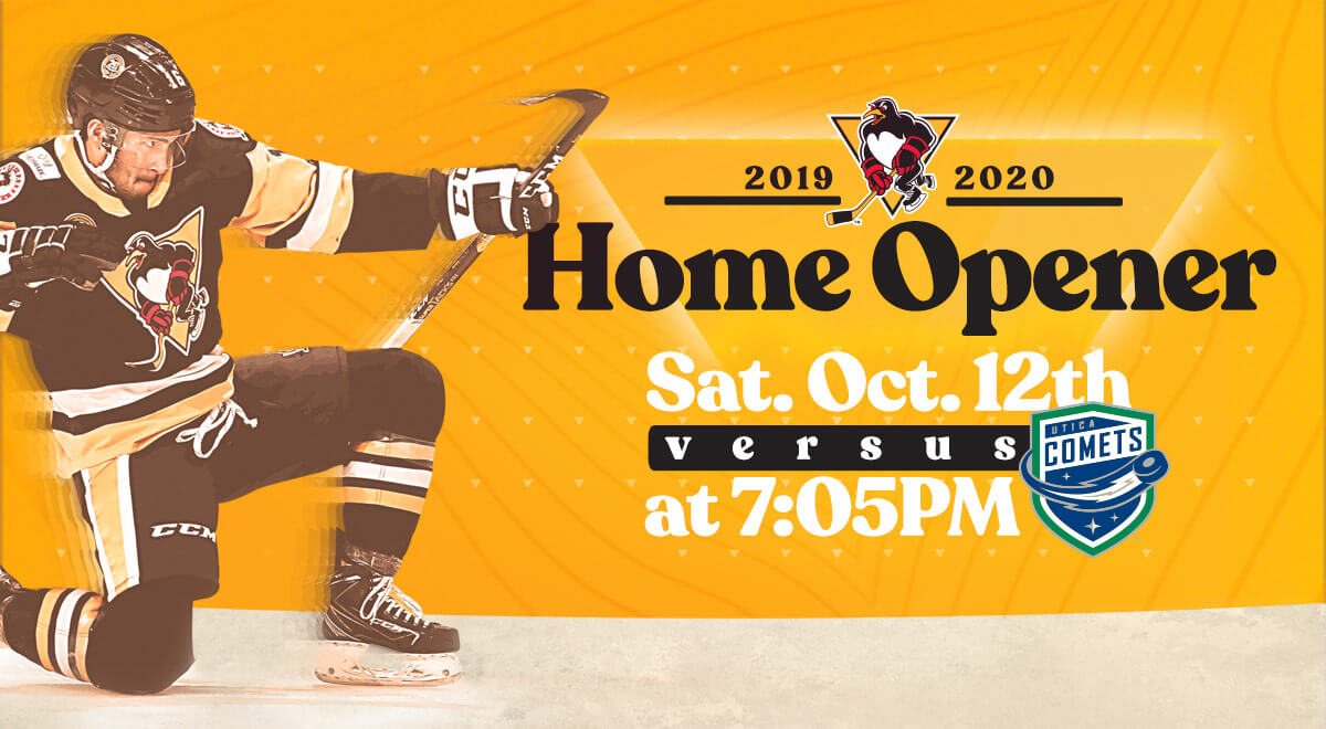 Read more about the article PENGUINS HOST 2019-20 HOME OPENER ON OCT. 12