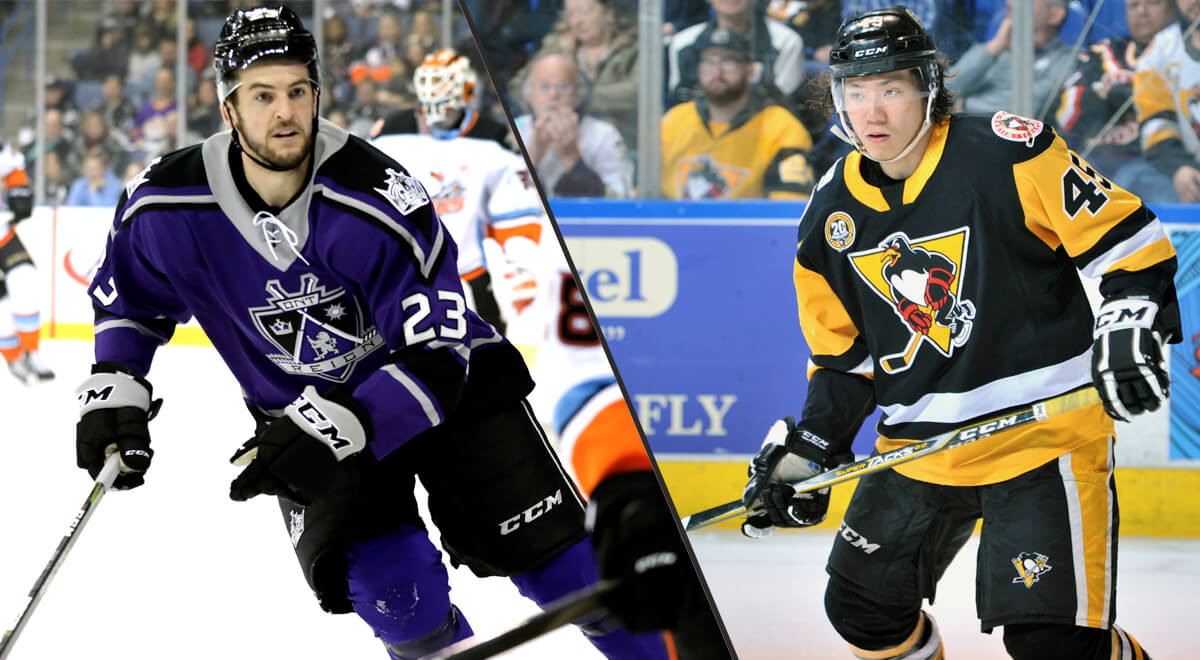 Read more about the article PENGUINS SIGN FORWARDS JAMIE DEVANE AND YUSHIROH HIRANO