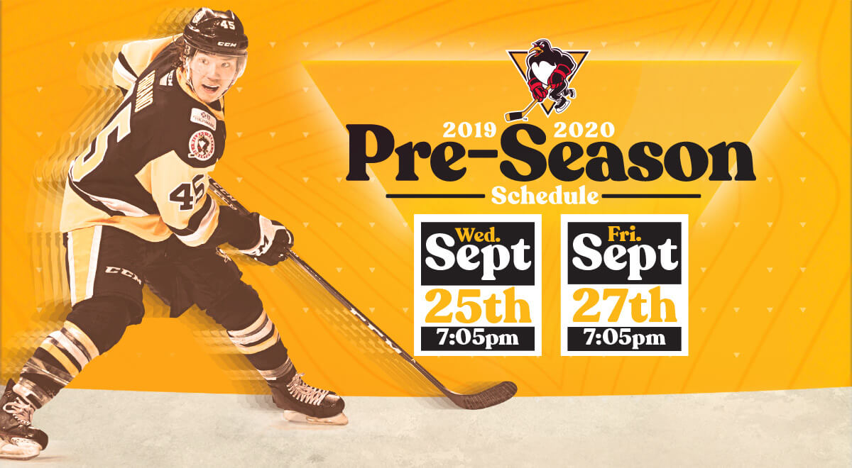 Read more about the article PENGUINS ANNOUNCE FOUR PRESEASON GAMES