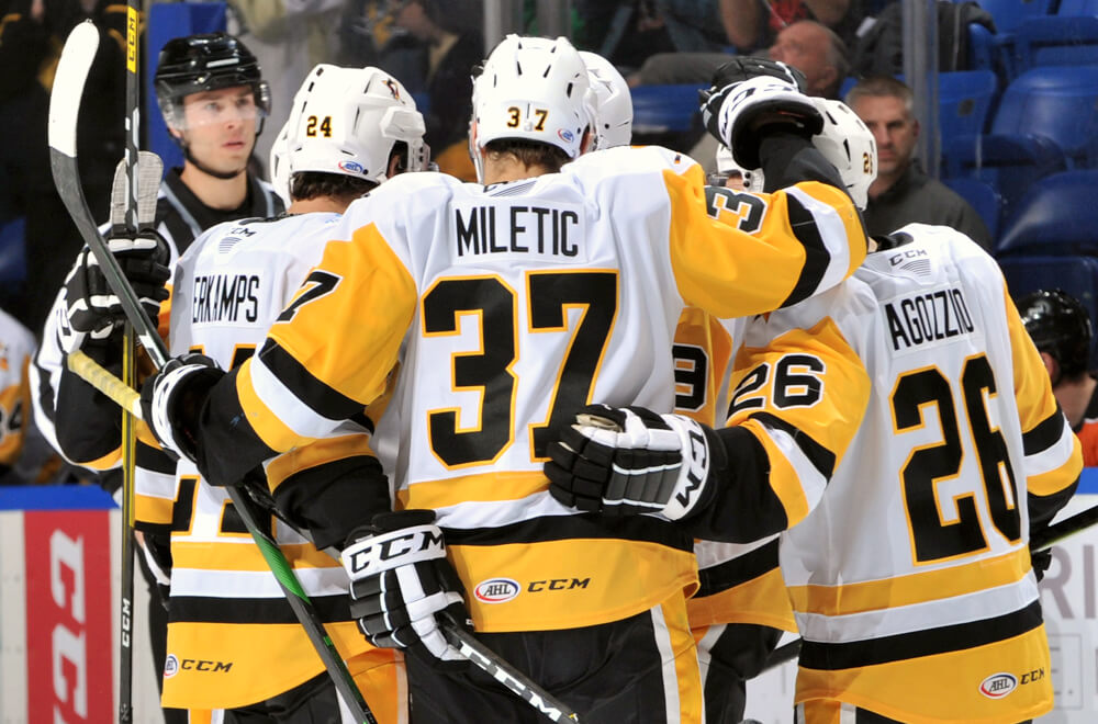 Read more about the article PENGUINS WIN FIFTH IN A ROW, BEAT PHANTOMS, 2-1