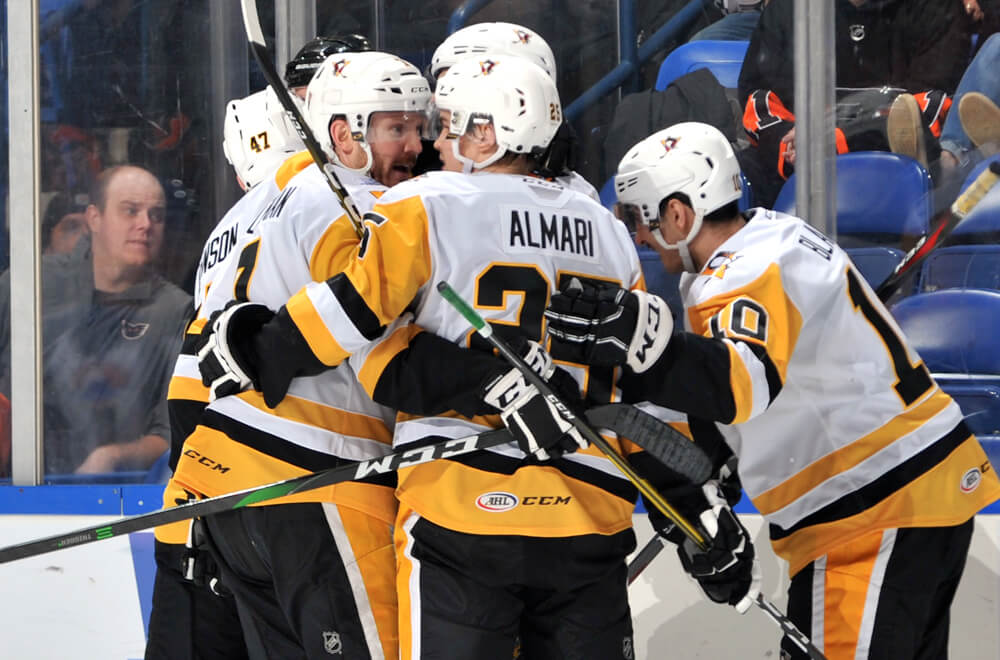 Read more about the article PENGUINS DEFEAT THE PHANTOMS, 6-2