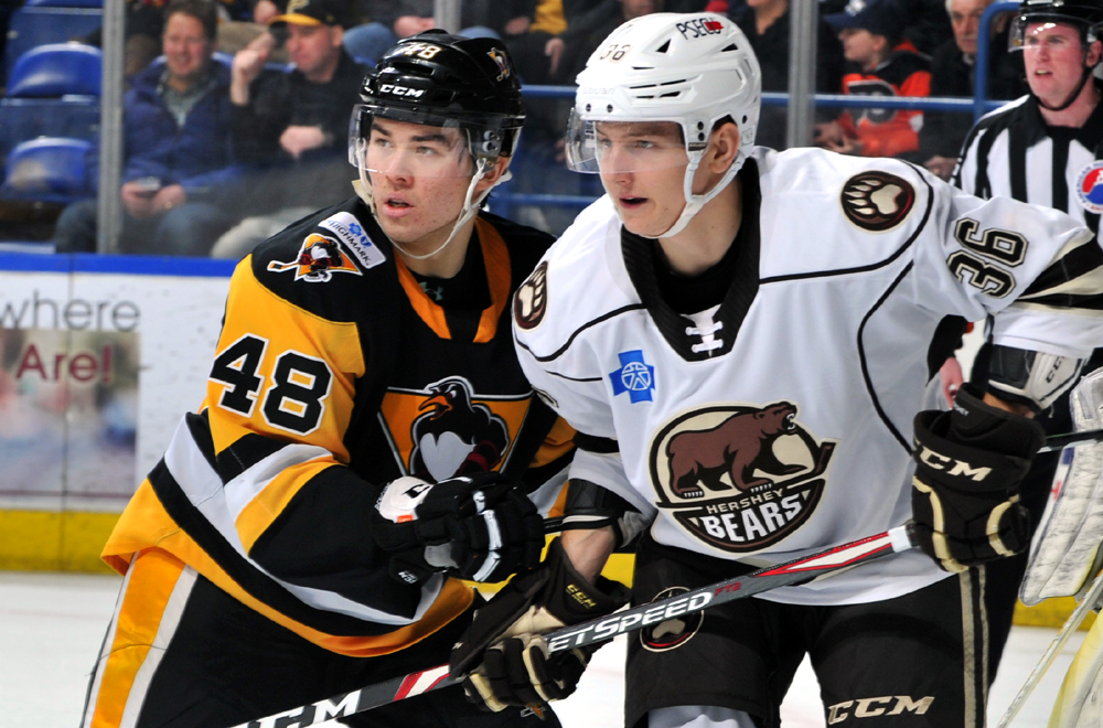 Read more about the article PENGUINS LOSE IN SHOOTOUT TO BEARS, 2-1