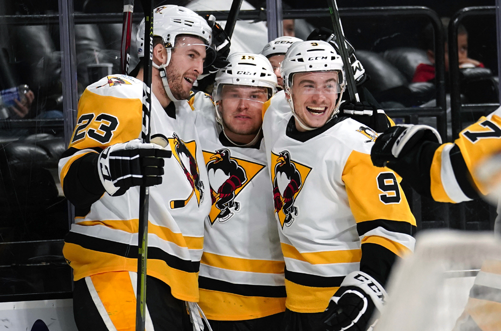 Read more about the article BELLERIVE’S BIG NIGHT EARNS PENGUINS 4-3 SHOOTOUT WIN