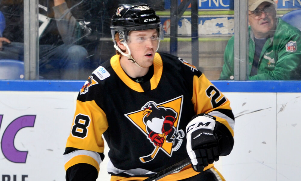 Read more about the article PENGUINS RECALL CHRISTOPHER BROWN FROM WHEELING