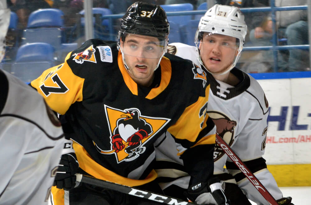 Read more about the article PENGUINS SHUT-OUT BY HERSHEY, 3-0