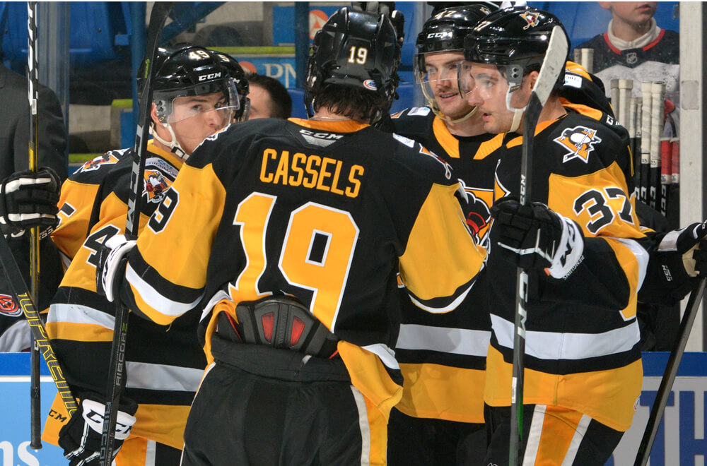 Read more about the article SPECIAL TEAMS LIFT PENGUINS OVER DEVILS, 2-1