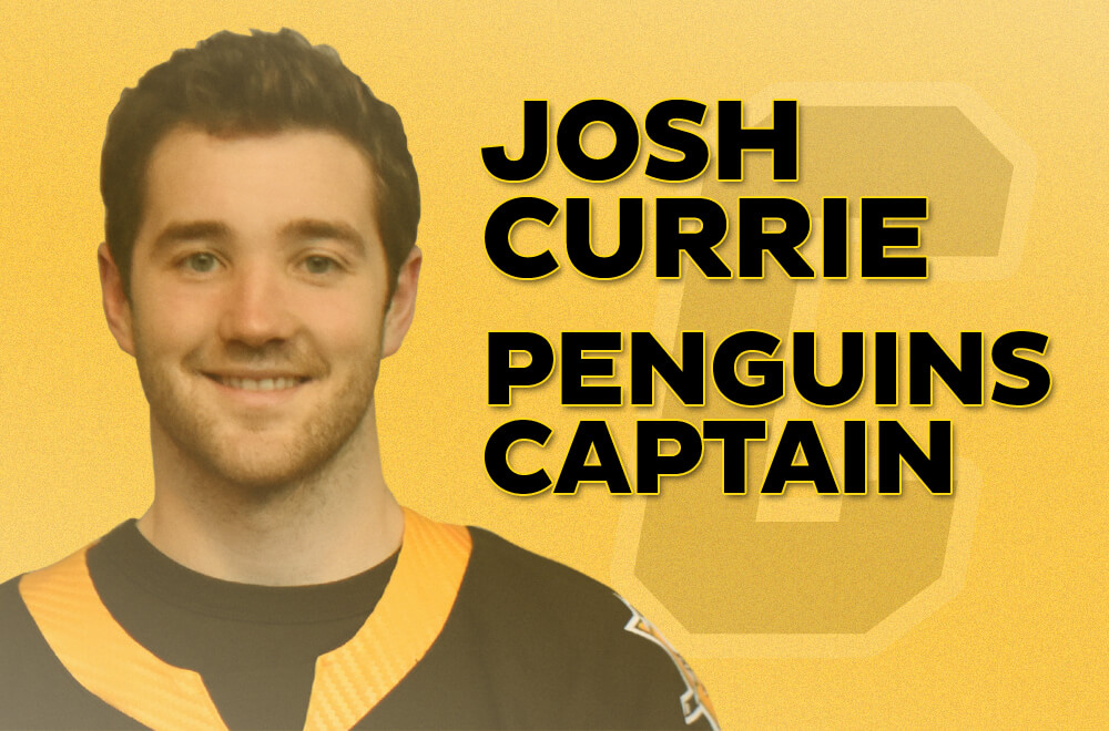 Read more about the article PENGUINS NAME JOSH CURRIE TEAM CAPTAIN