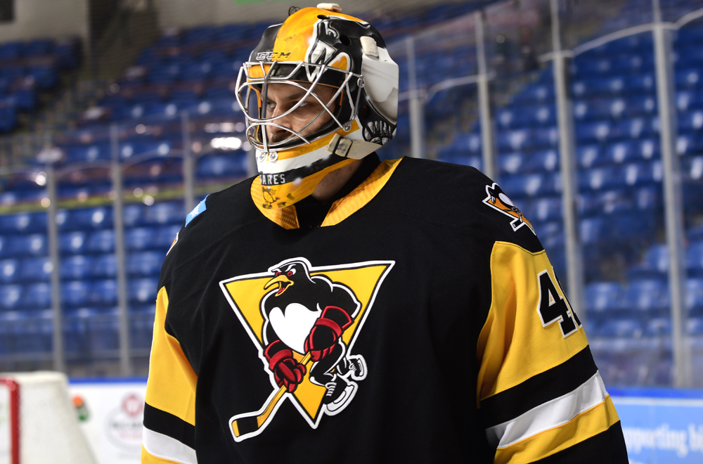 Read more about the article PENGUINS RECALL SHANE STARRETT FROM WHEELING