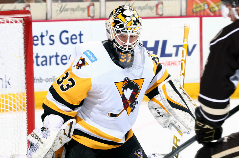 Read more about the article PENGUINS LOSE TIGHT RACE IN HERSHEY, 3-1