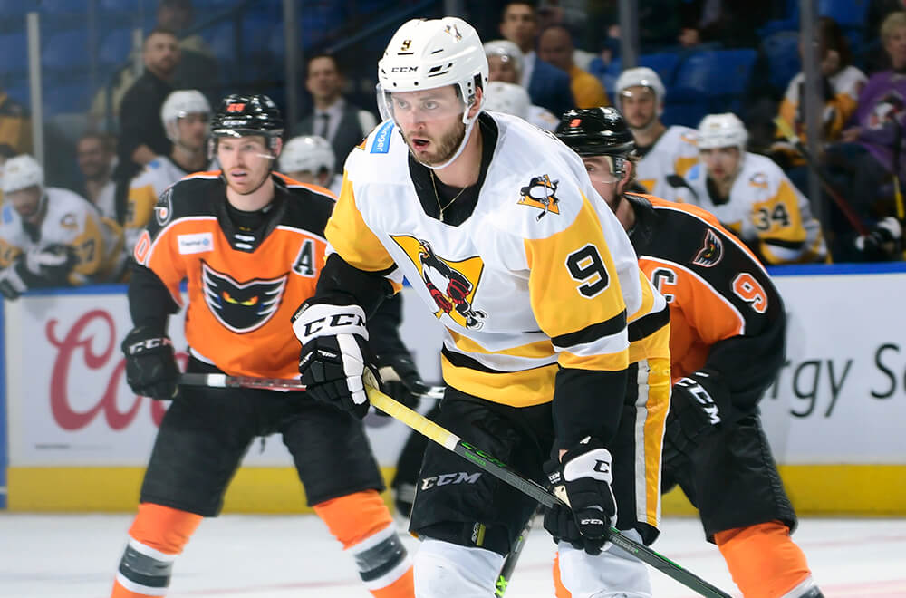 Read more about the article PENGUINS LED BY “BIG Z” IN 4-2 VICTORY OVER PHANTOMS