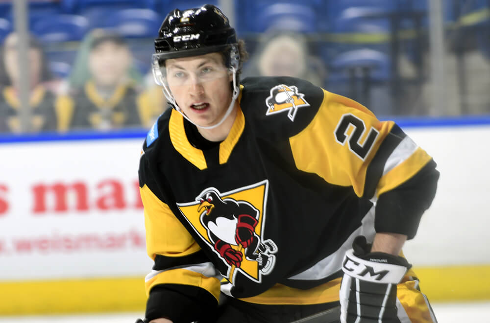 Read more about the article PENGUINS SIGN DEFENSEMAN DYLAN MACPHERSON TO PTO