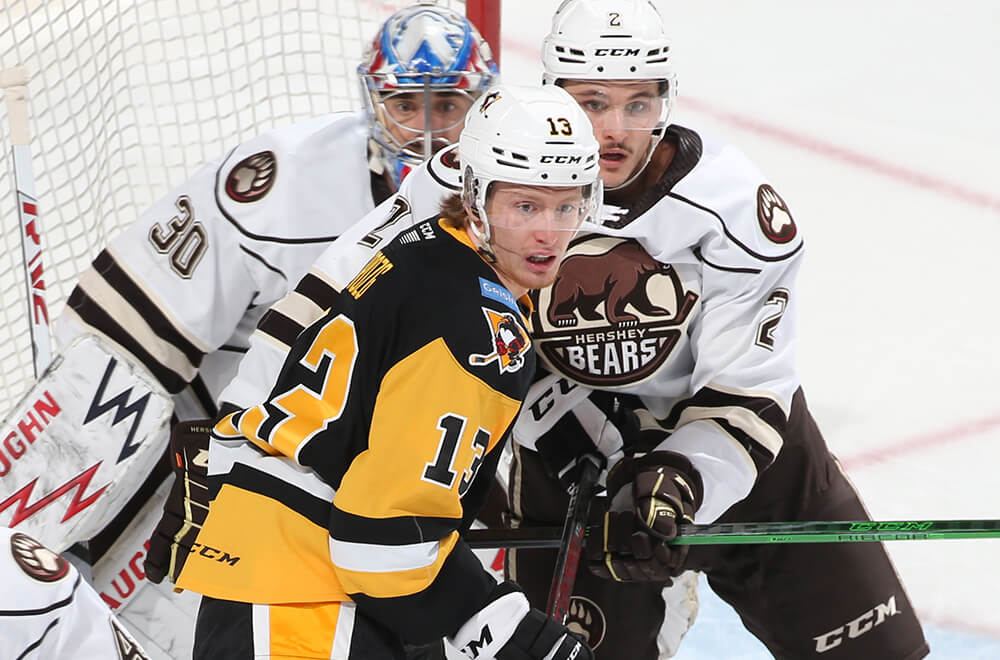 Read more about the article WILKES-BARRE/SCRANTON FALLS IN HERSHEY, 6-1