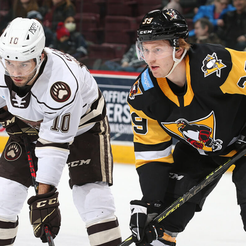 Wilkes-Barre/Scranton Falls at Hershey, 6-2 | WBS Penguins
