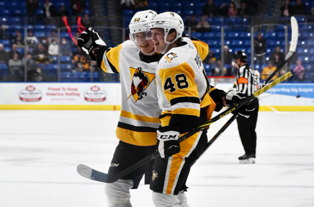 Read more about the article PENGUINS ROCK ‘N’ ROLL TO THE TUNE OF A 5-1 WIN OVER MARLIES