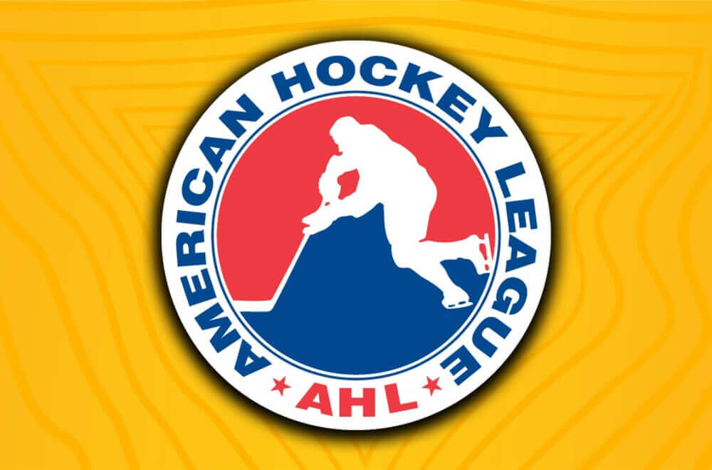 AHL logo. The AHL announced some game reschedules.