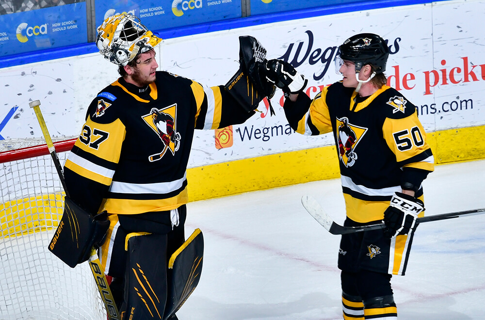 Read more about the article NAPPIER BLANKS BEARS, PENGUINS WIN 3-0
