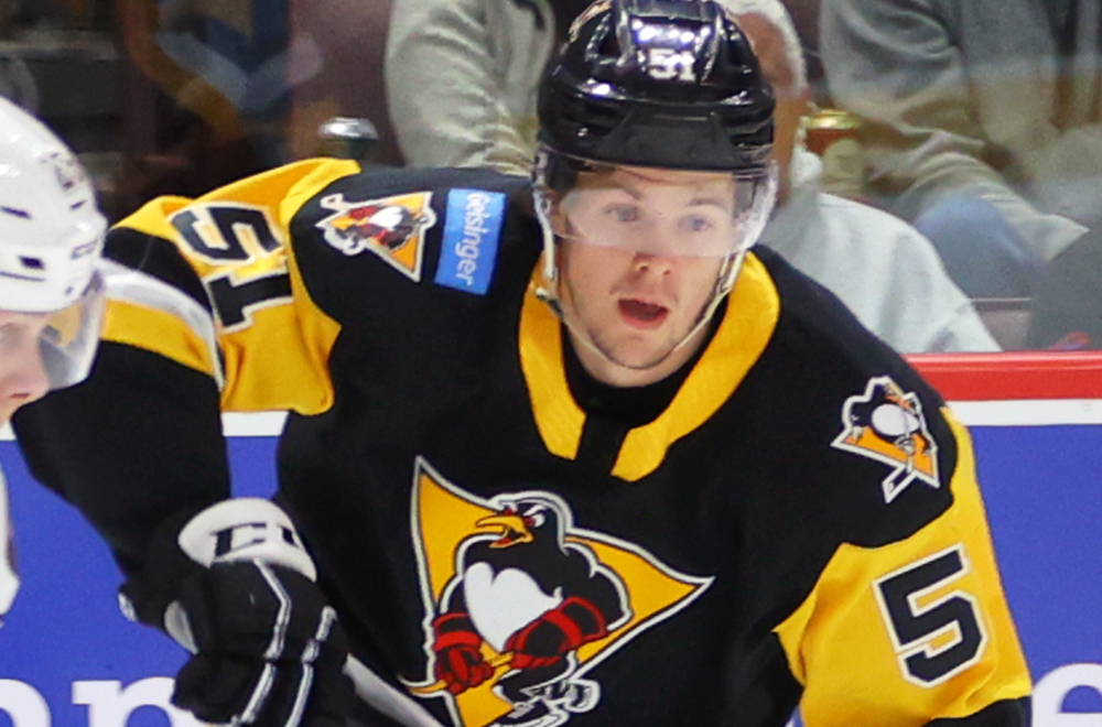 Read more about the article PENGUINS’ STREAK AT SIX AFTER 2-1, OT THRILLER IN HERSHEY