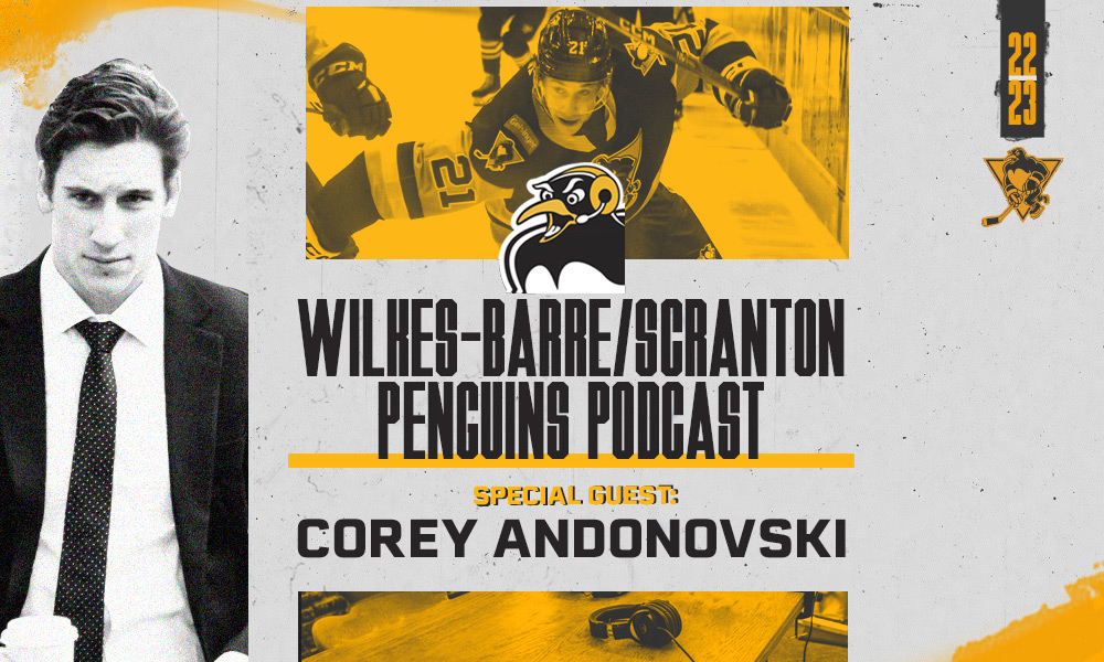 Read more about the article PENGUINS PODCAST w/ COREY ANDONOVSKI