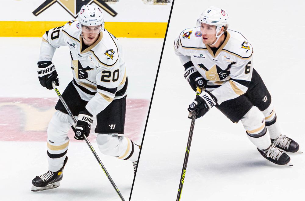 Read more about the article PENGUINS SIGN JUSTIN ADDAMO, ADAM SMITH TO PTO