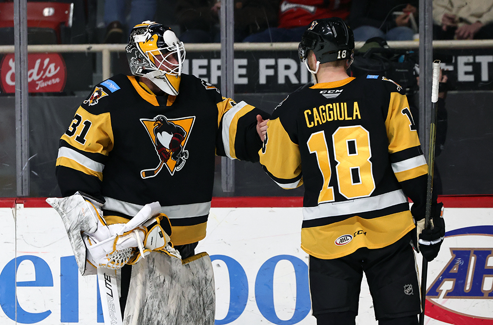 Read more about the article PENGUINS RIDE LINDBERG TO 3-2 SHOOTOUT WIN