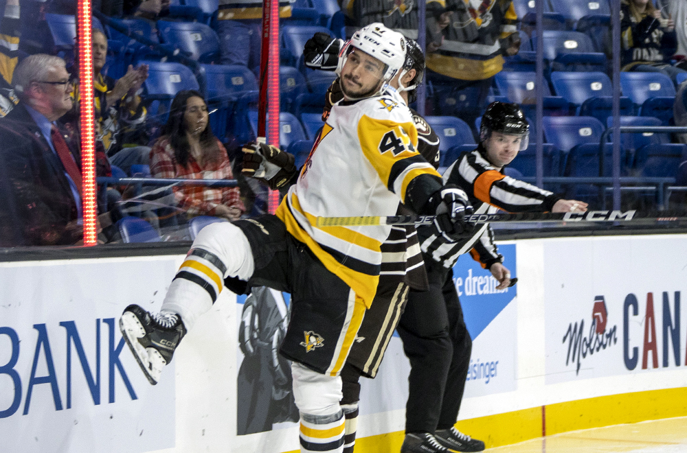 Read more about the article PENGUINS POUNCE FOR 5-1 WIN OVER BEARS