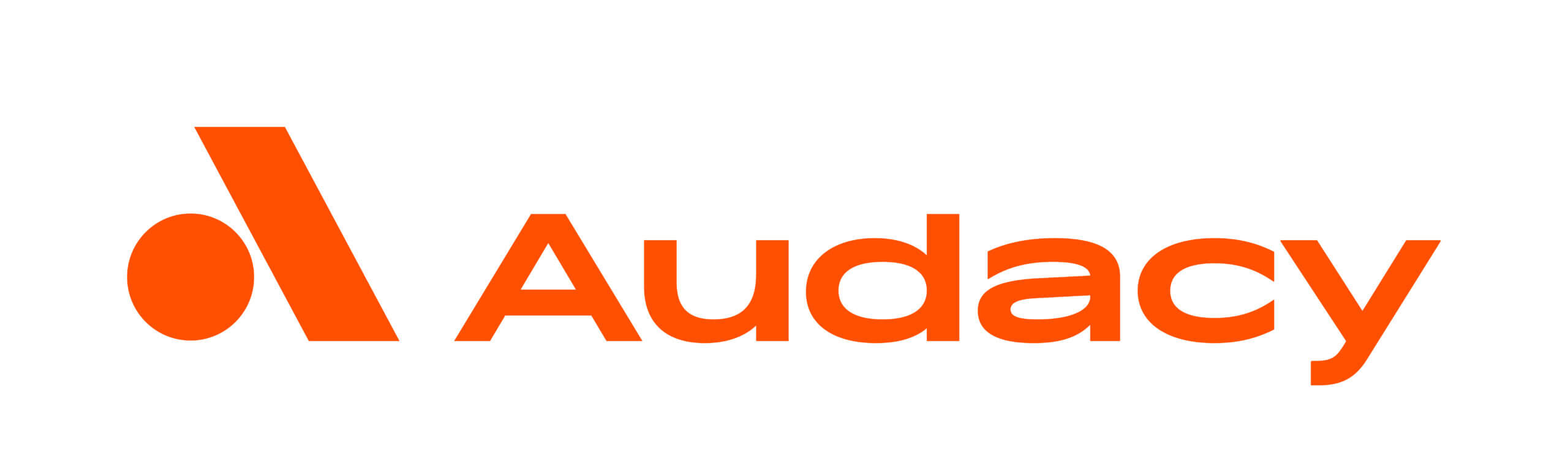 audacy logo horiz color