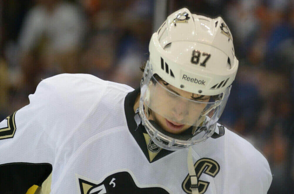 pittsburgh penguins hockey captain sidney crosby