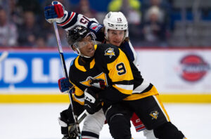 Read more about the article PENGUINS COME BACK TO FORCE OT, LOSE TO WOLF PACK, 5-4