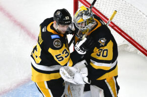 Read more about the article BLOMQVIST SECURES FIRST AHL SHUTOUT IN PENS’ 3-0 WIN