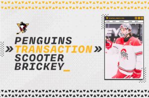 Read more about the article PENGUINS SIGN SCOOTER BRICKEY