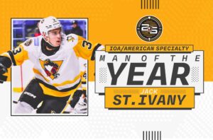 Read more about the article JACK ST. IVANY IS PENGUINS’ IOA/AMERICAN SPECIALTY MAN OF THE YEAR