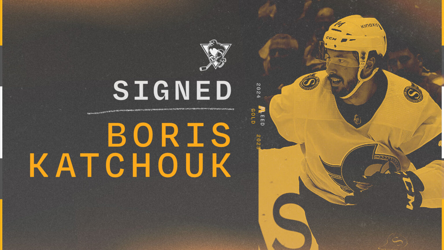 PENS SIGN BORIS KATCHOUK, ASSIGN TWO TO WHEELING