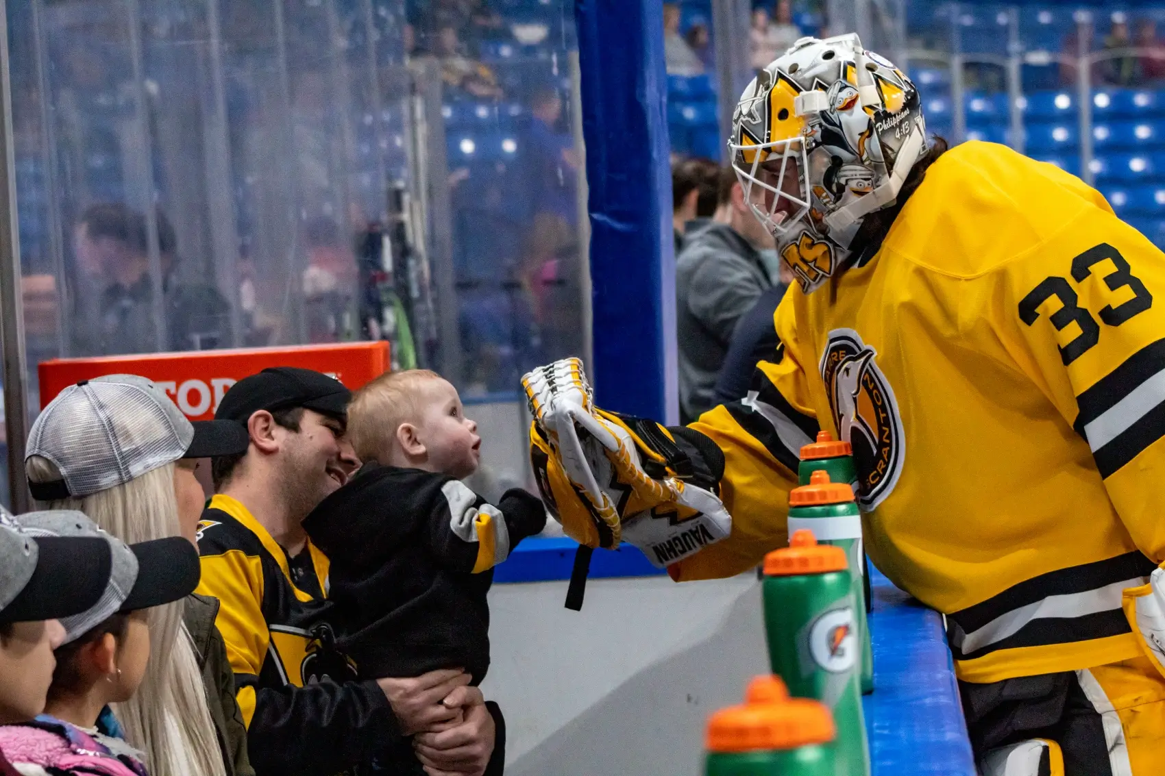 Bench Boss & Penalty Minutes Experiences Fans Interacting with Players