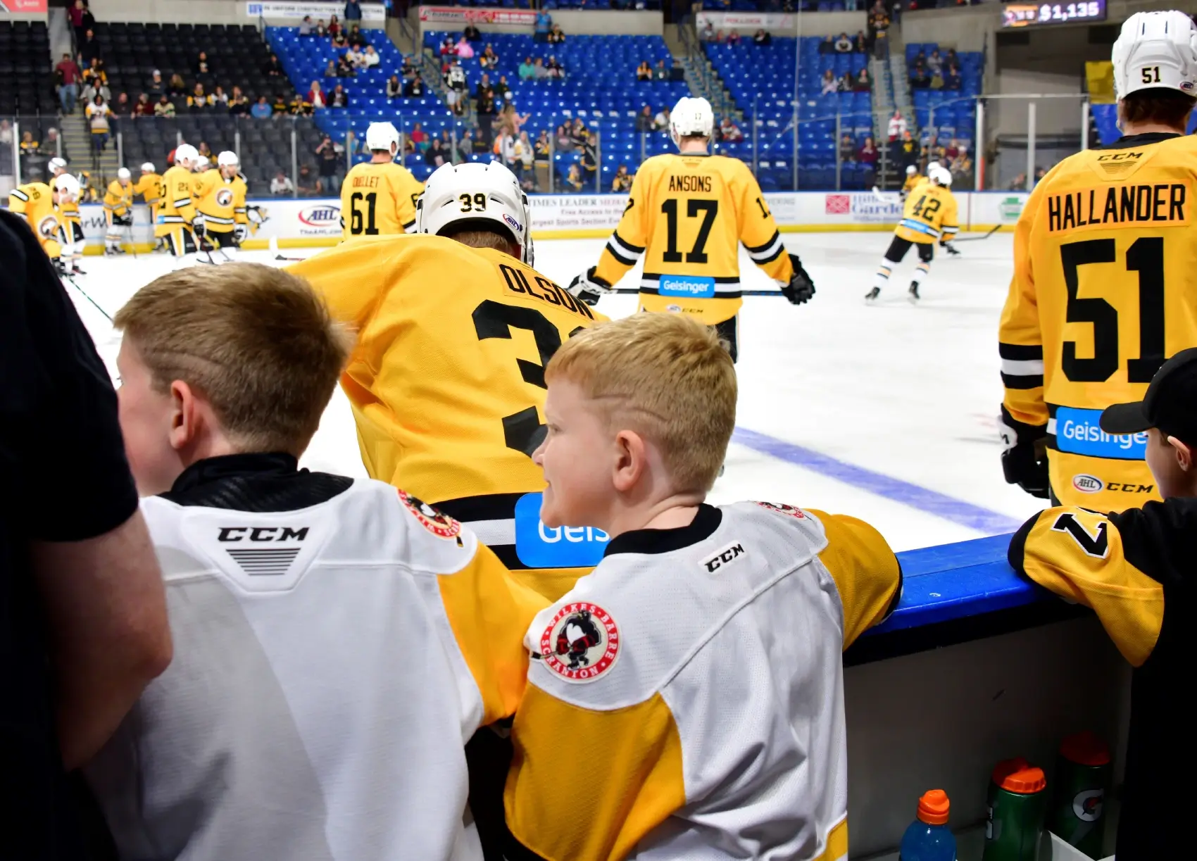 Bench Boss & Penalty Minutes Experiences Fans Watching Players