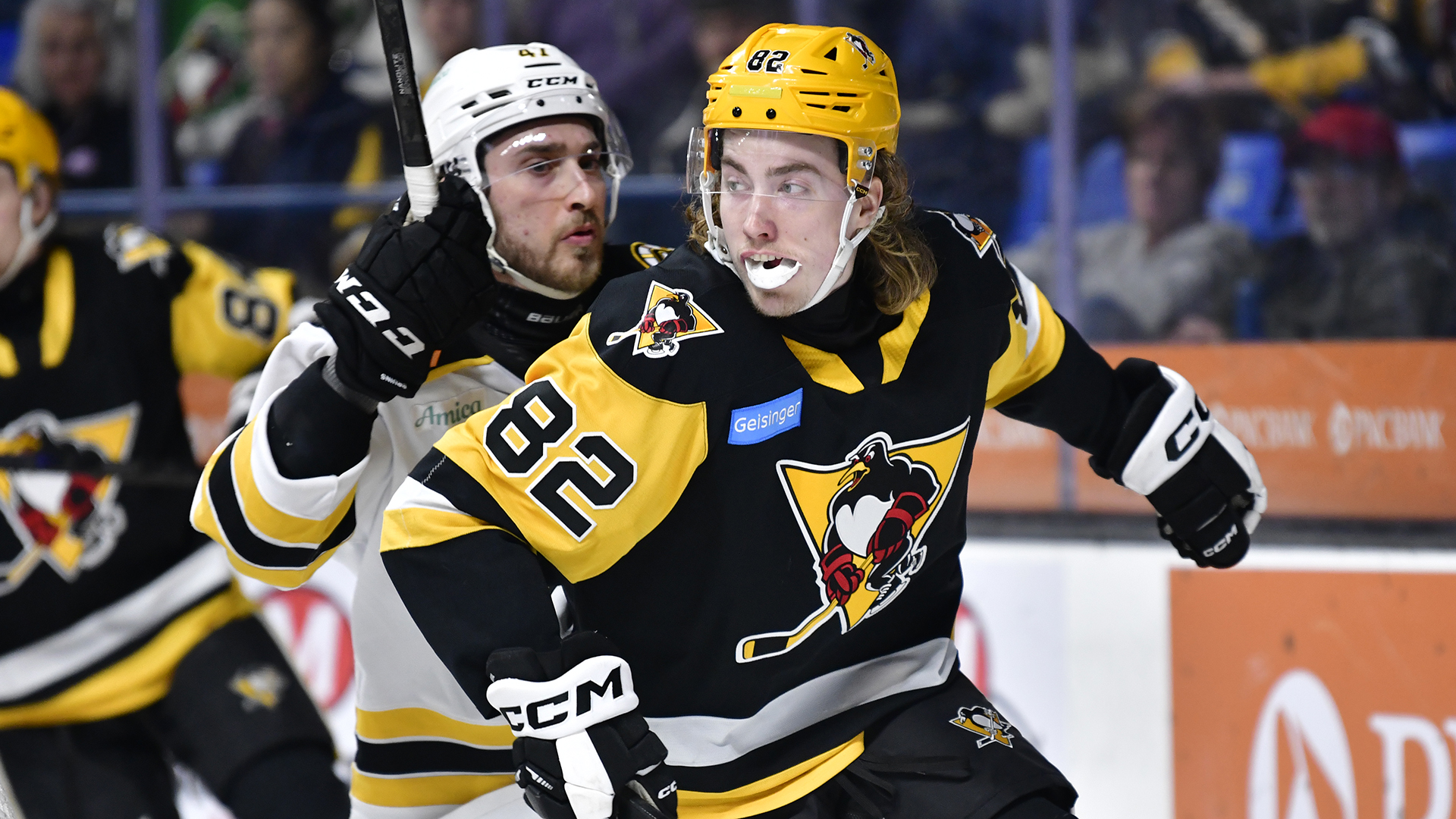 PENGUINS OUTDONE BY P-BRUINS ON FRIDAY NIGHT