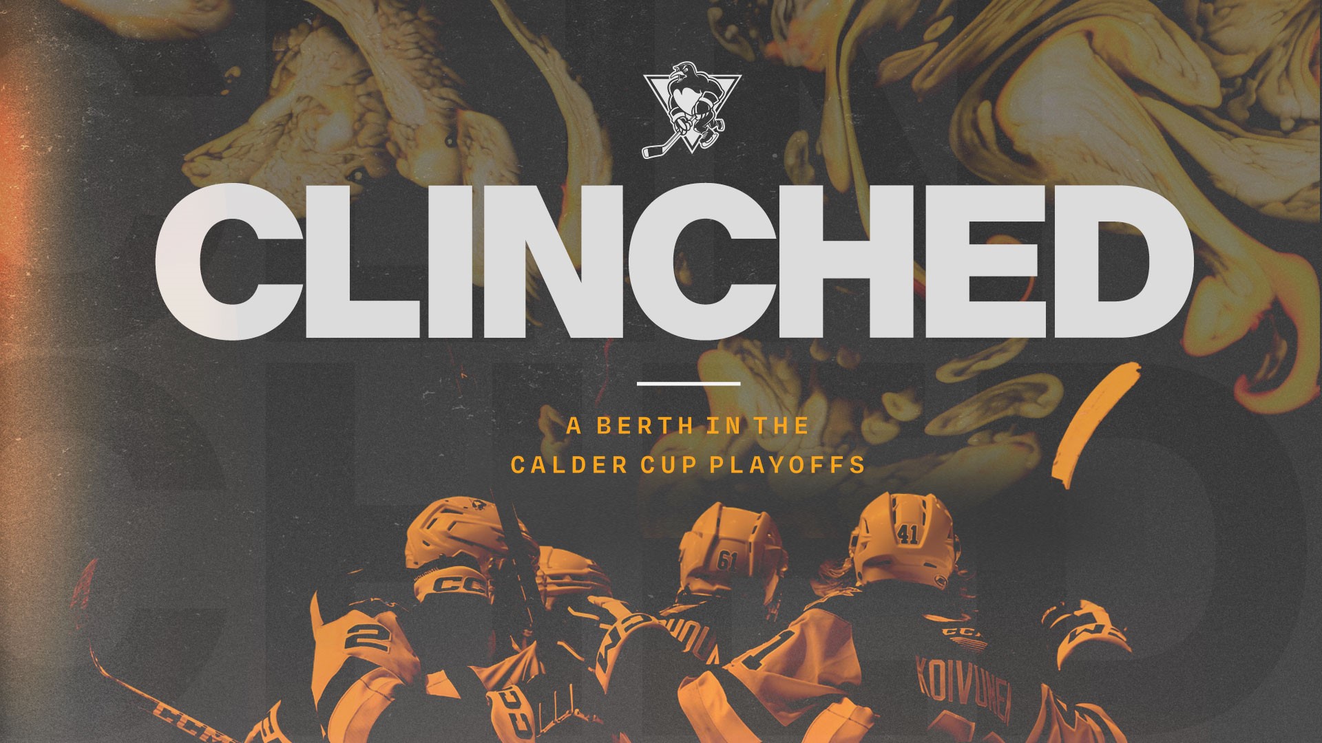 PENGUINS CLINCH SPOT IN 2025 CALDER CUP PLAYOFFS