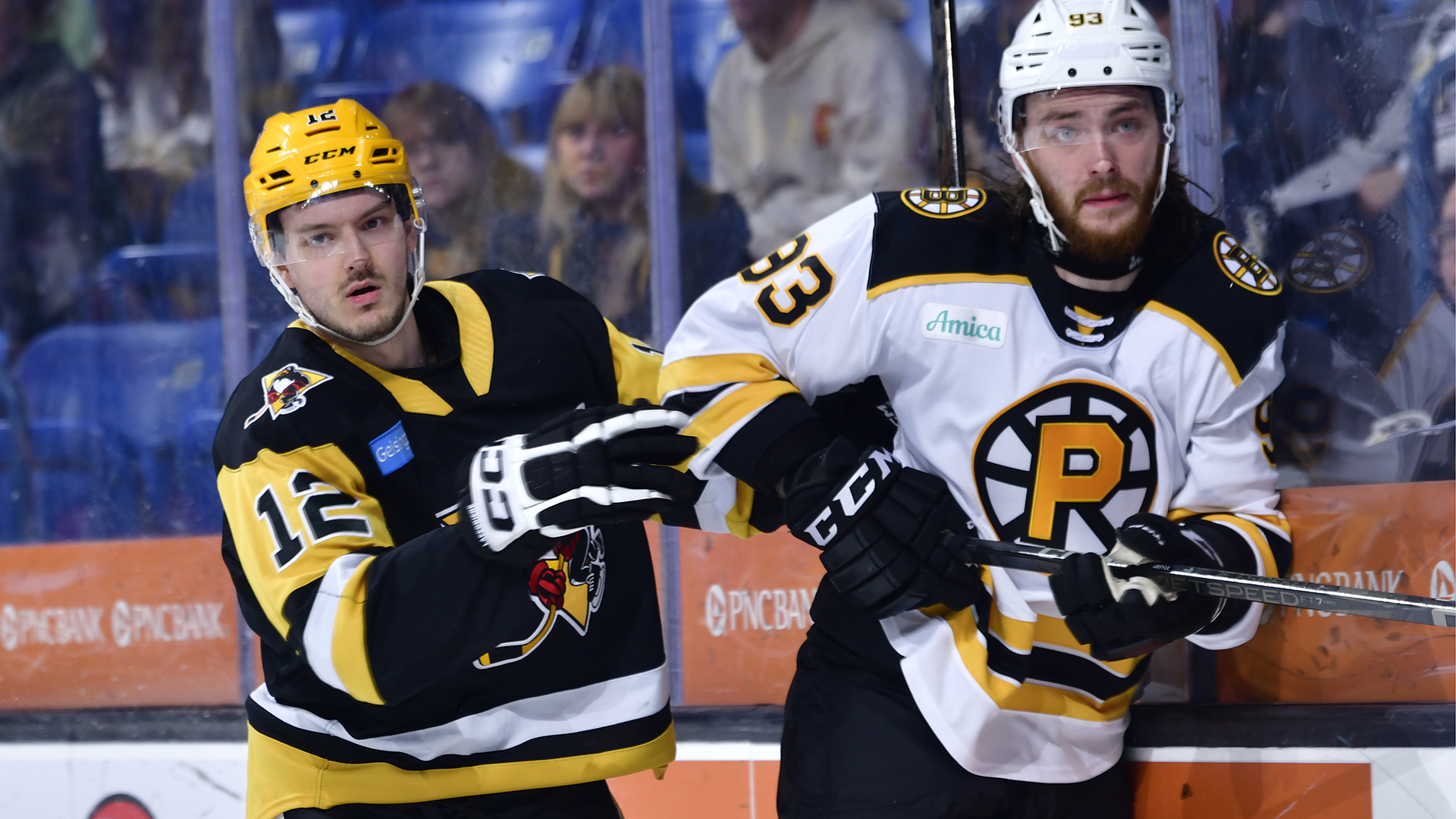 PENGUINS LOSE TO PROVIDENCE ON LATE GOAL, 3-2