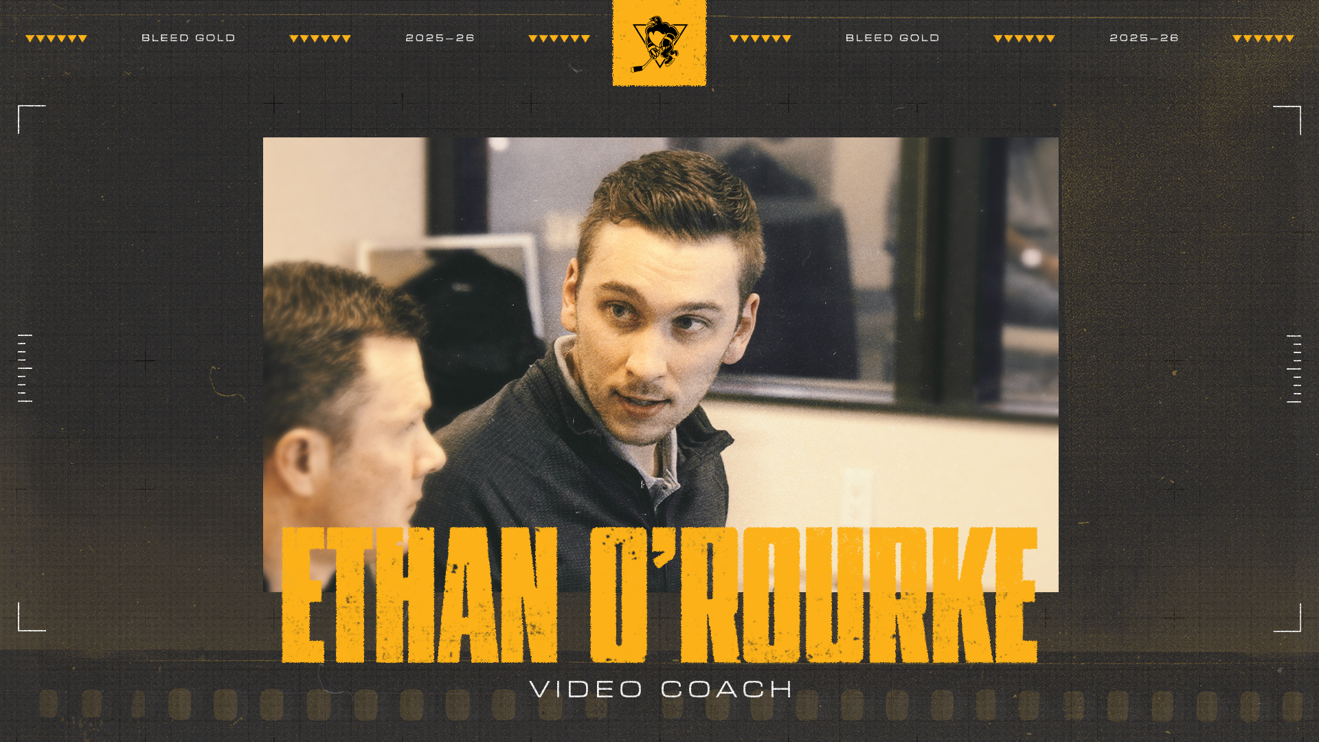 PENGUINS HIRE ETHAN O’ROURKE AS VIDEO COACH