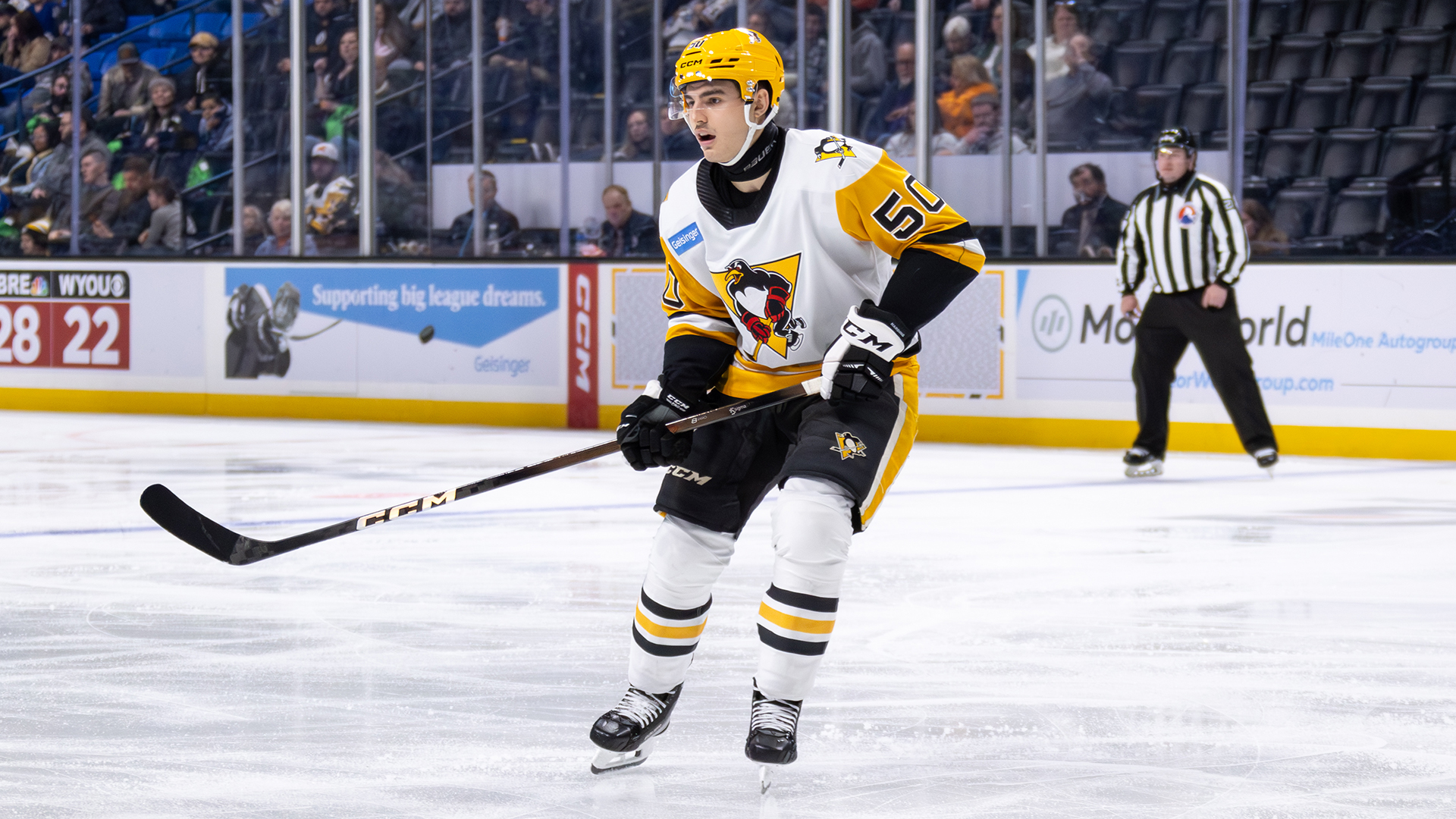 PENGUINS STUNNED IN 4-3 OVERTIME LOSS TO MARLIES