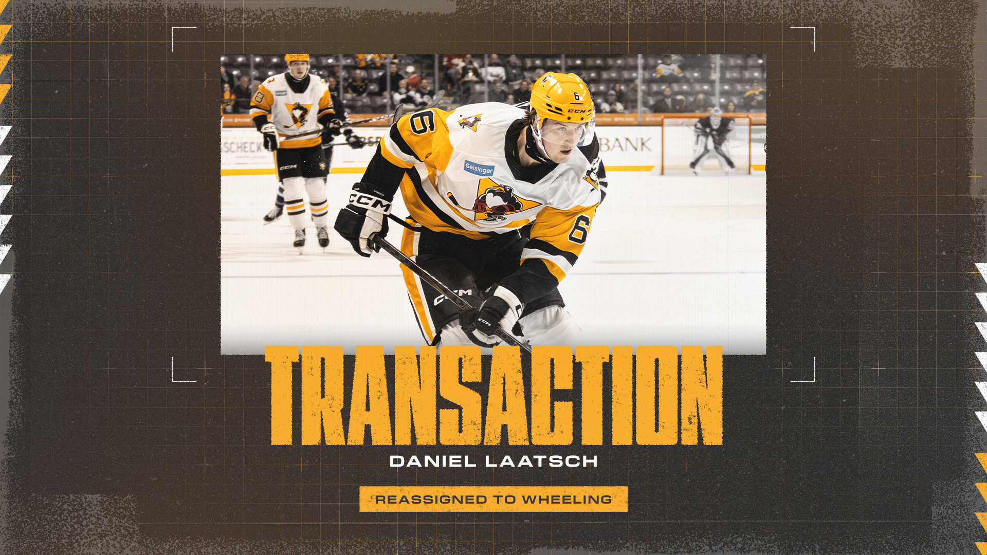 DANIEL LAATSCH REASSIGNED TO WHEELING