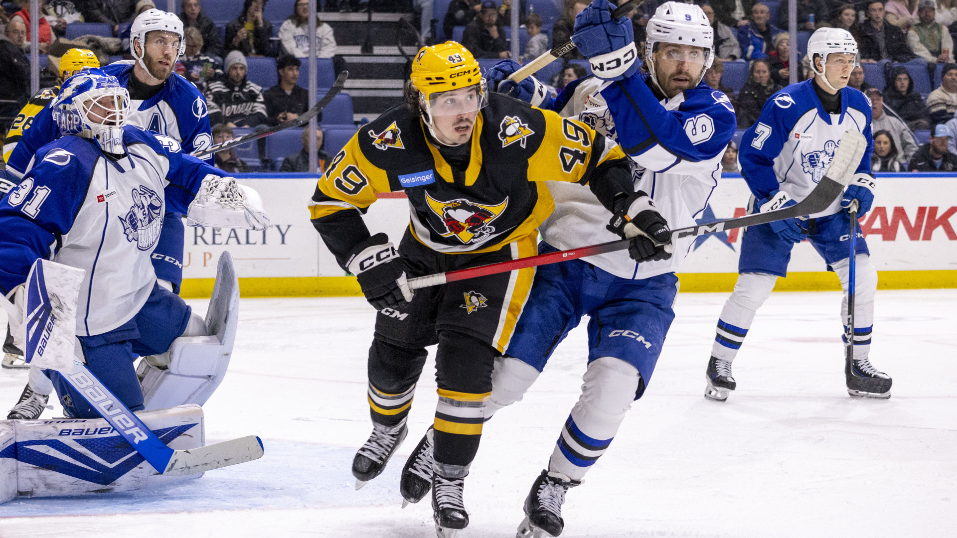 PENGUINS BLITZED BY CRUNCH TO START NEW YEAR